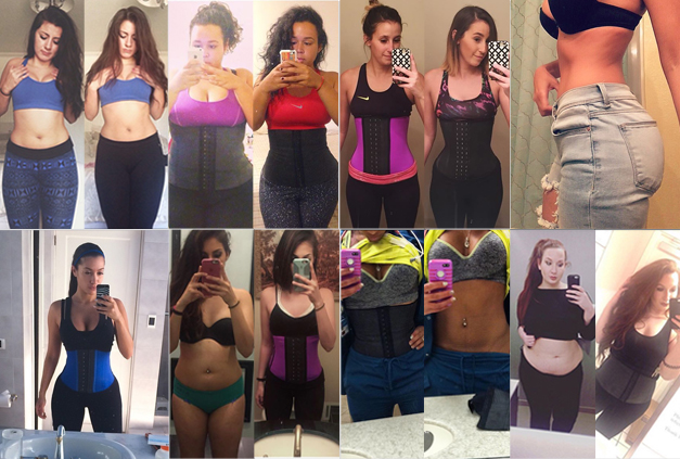 Waist training before and after www.waisttrainerx.com
